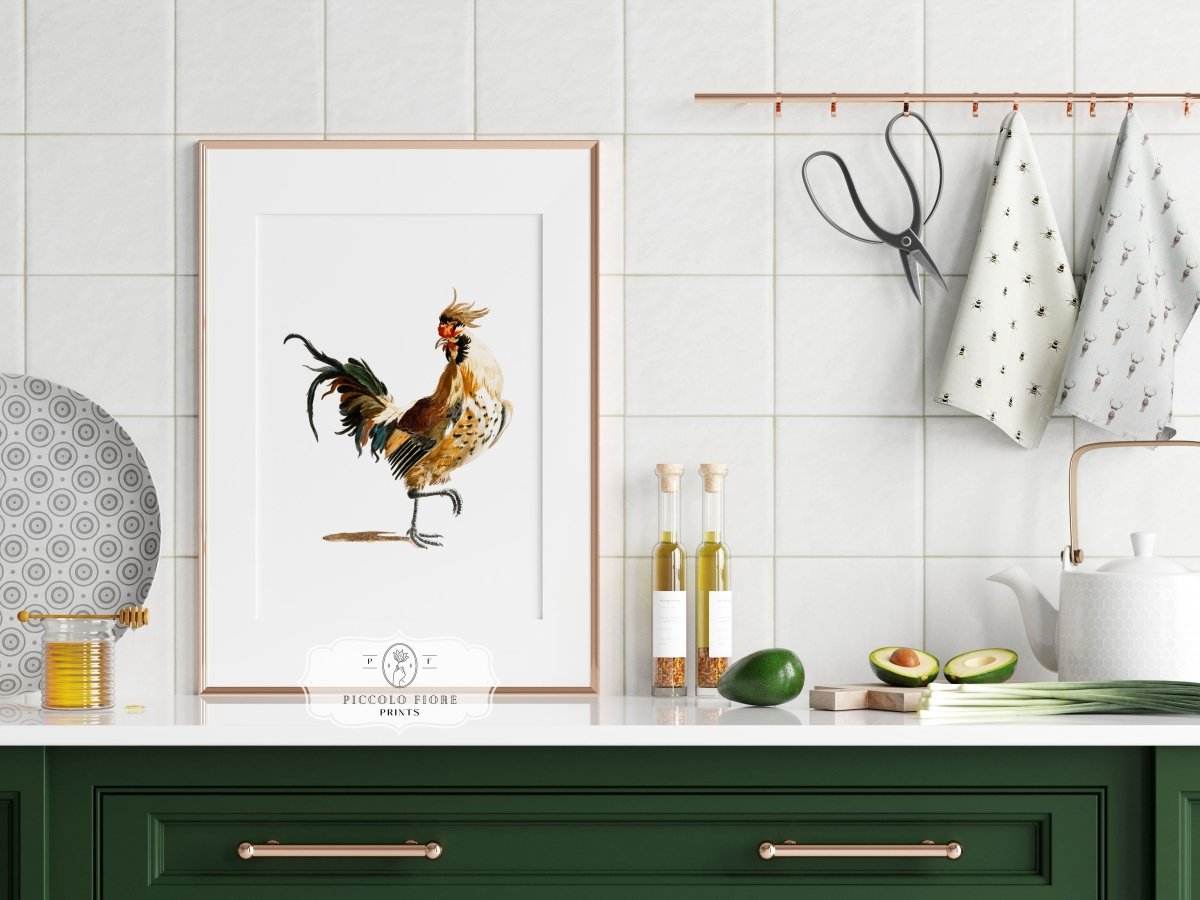 Blue and Terracotta | Gallery Wall Set | 10 Prints | S10 - 2 - Gallery Wall Set - Piccolo Fiore Prints