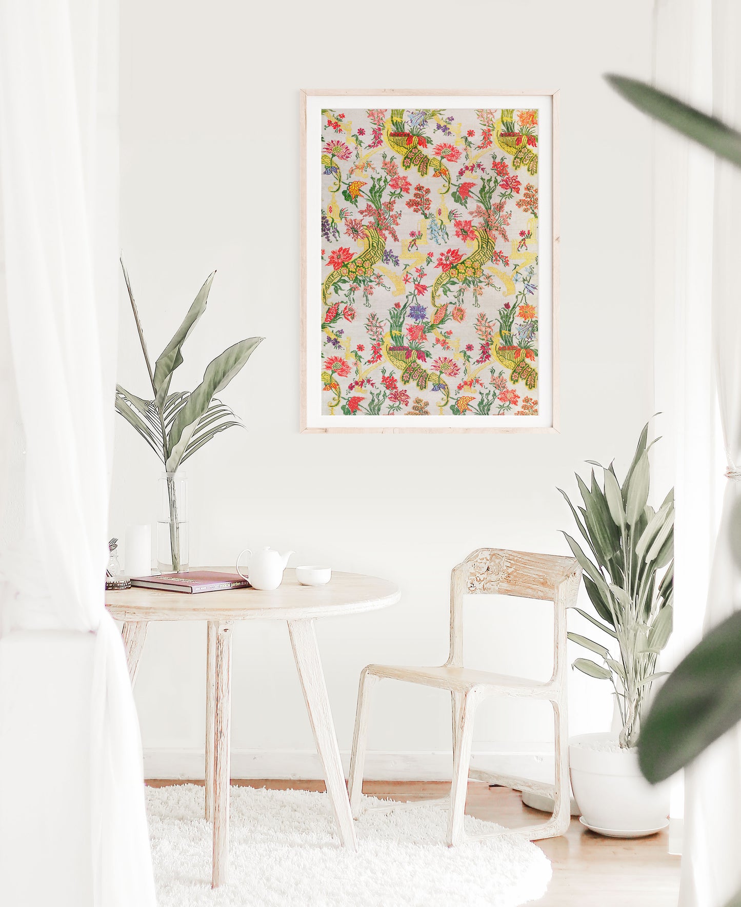 Vintage Floral Wallpaper Pattern | P145