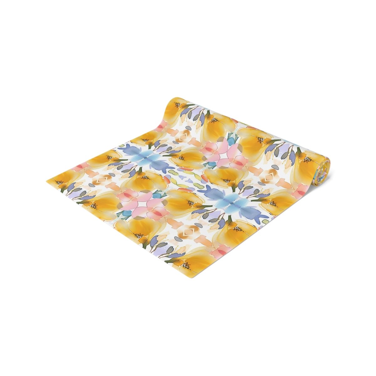 Bold Bloom Floral Cross | Table Runner - Table Runner - Piccolo Fiore Prints