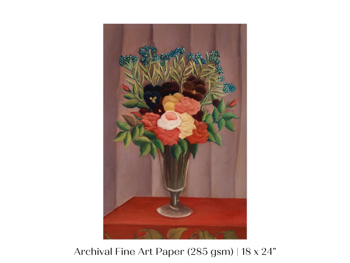 Bouquet of Flowers | P296 - Single Art Prints - Piccolo Fiore Prints