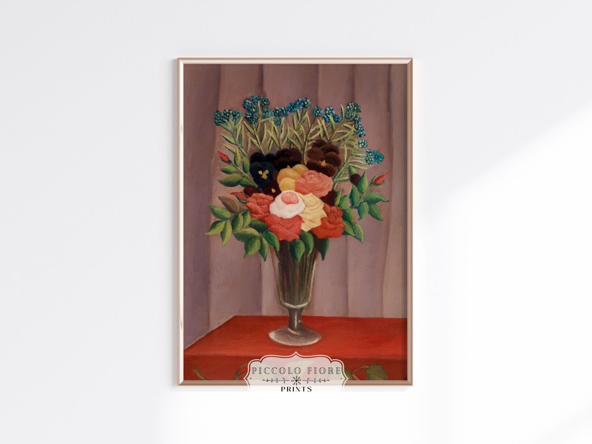 Bouquet of Flowers | P296 - Single Art Prints - Piccolo Fiore Prints