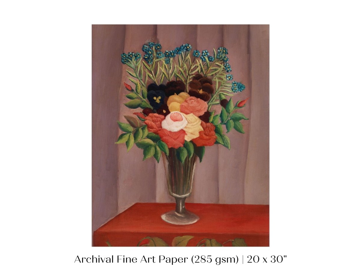 Bouquet of Flowers | P296 - Single Art Prints - Piccolo Fiore Prints