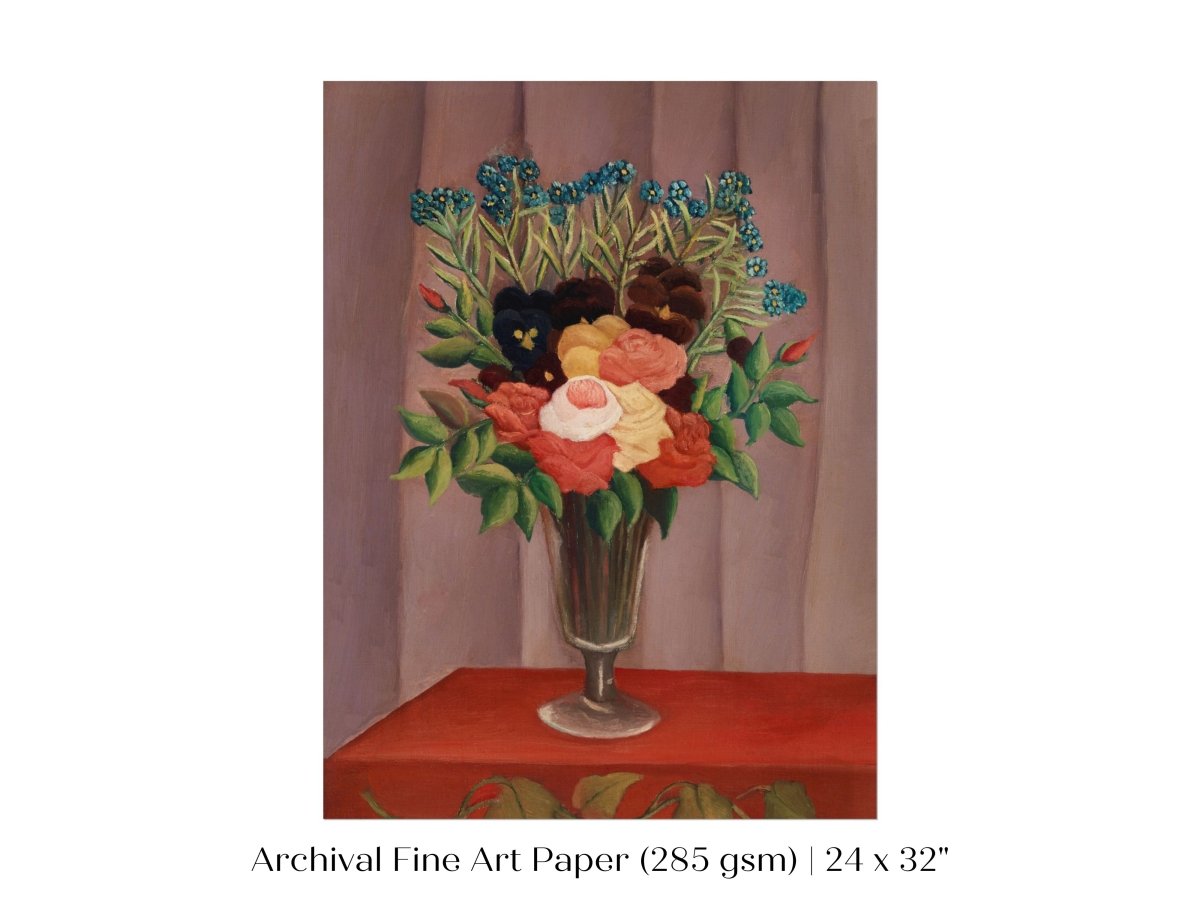 Bouquet of Flowers | P296 - Single Art Prints - Piccolo Fiore Prints