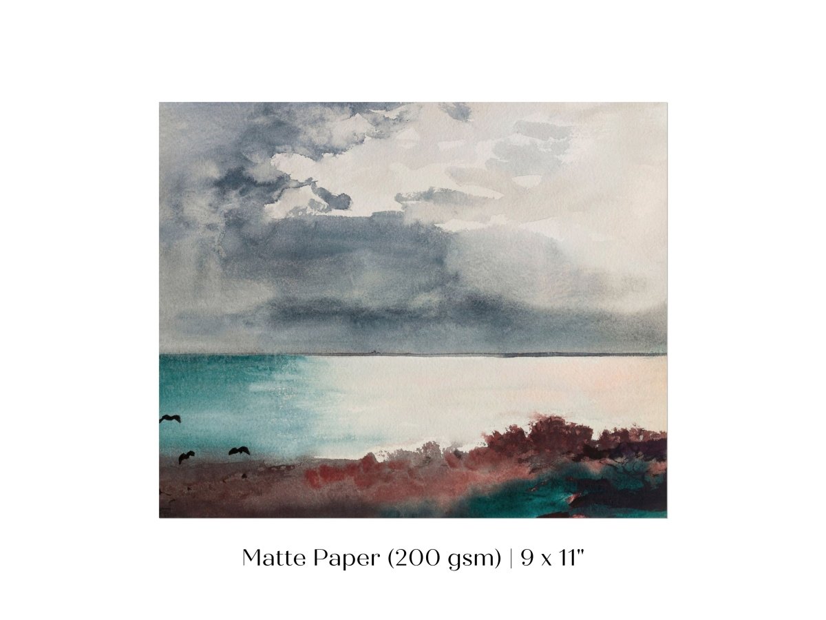Breaking Storm | P359 - Single Art Prints - Piccolo Fiore Prints