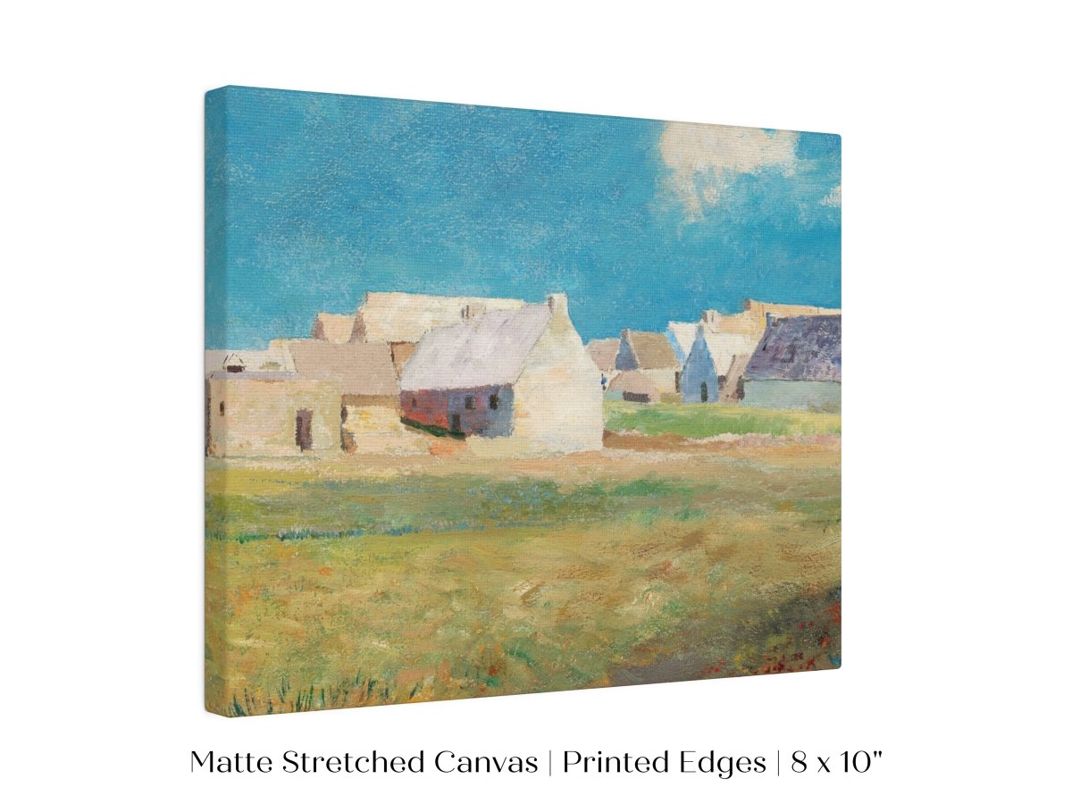 Breton Village | P29 - Single Art Prints - Piccolo Fiore Prints