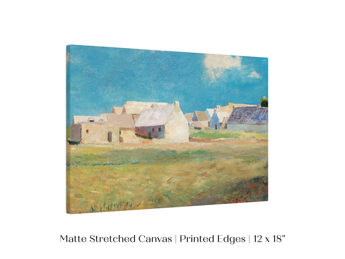 Breton Village | P29 - Single Art Prints - Piccolo Fiore Prints