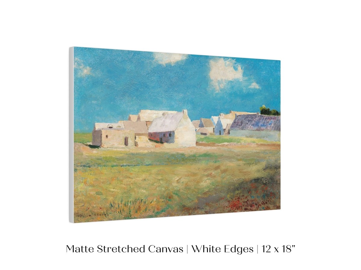 Breton Village | P29 - Single Art Prints - Piccolo Fiore Prints