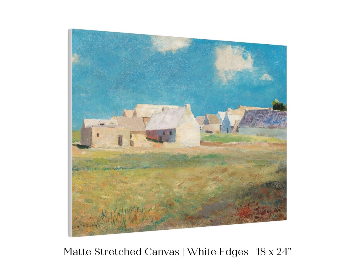 Breton Village | P29 - Single Art Prints - Piccolo Fiore Prints