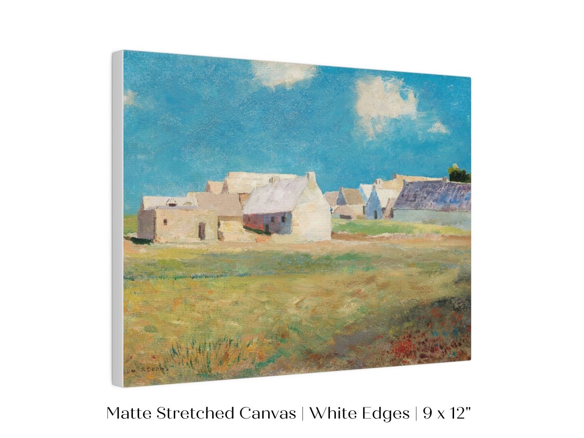 Breton Village | P29 - Single Art Prints - Piccolo Fiore Prints