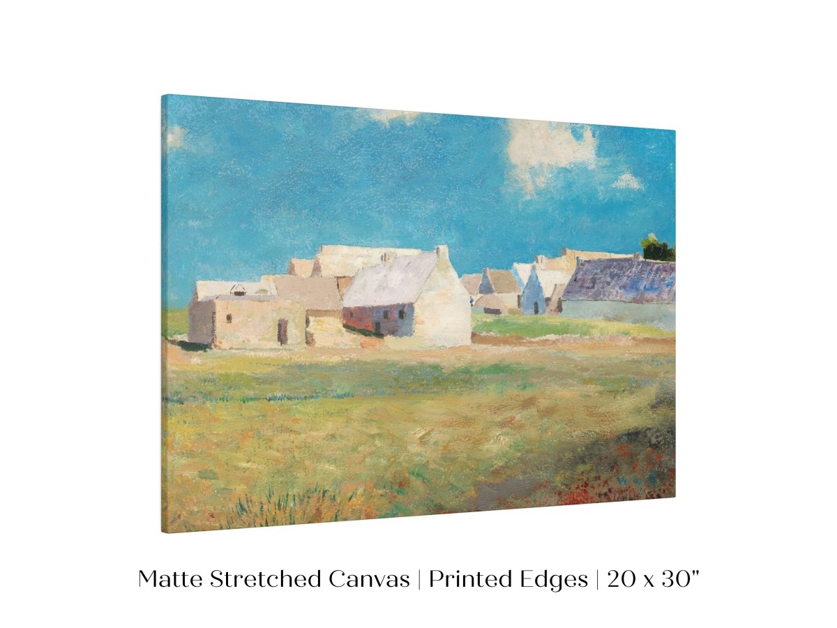 Breton Village | P29 - Single Art Prints - Piccolo Fiore Prints