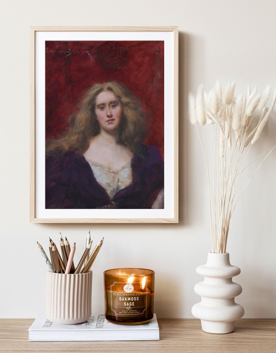 Burgundy Eclectic | Gallery Wall Set | 10 Prints | S10 - 7 - Gallery Wall Set - Piccolo Fiore Prints