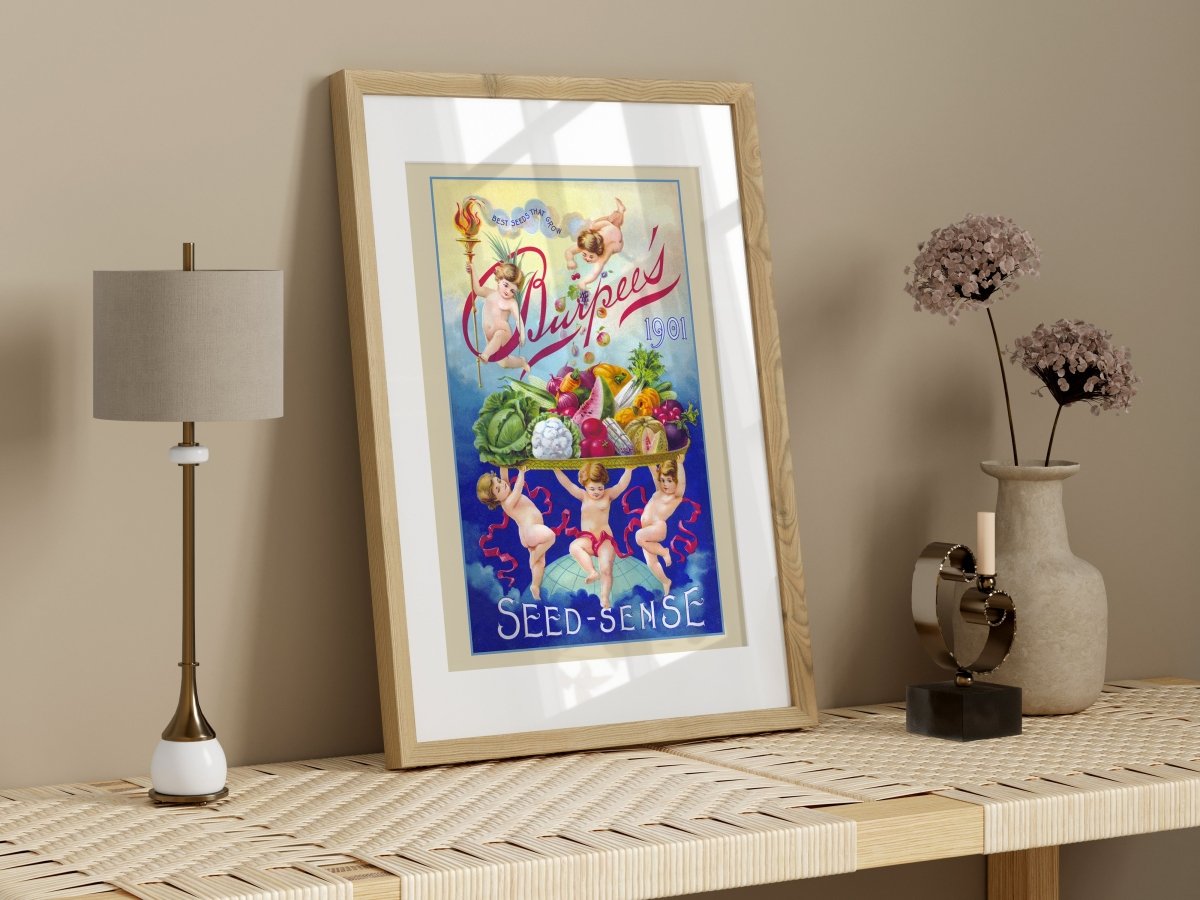 Burpee's Seed Sense | P504 - Single Art Prints - Piccolo Fiore Prints