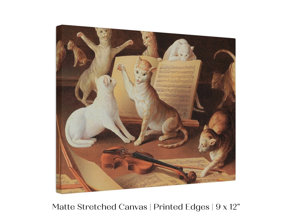 Cat Concert | P481 - Single Art Prints - Piccolo Fiore Prints