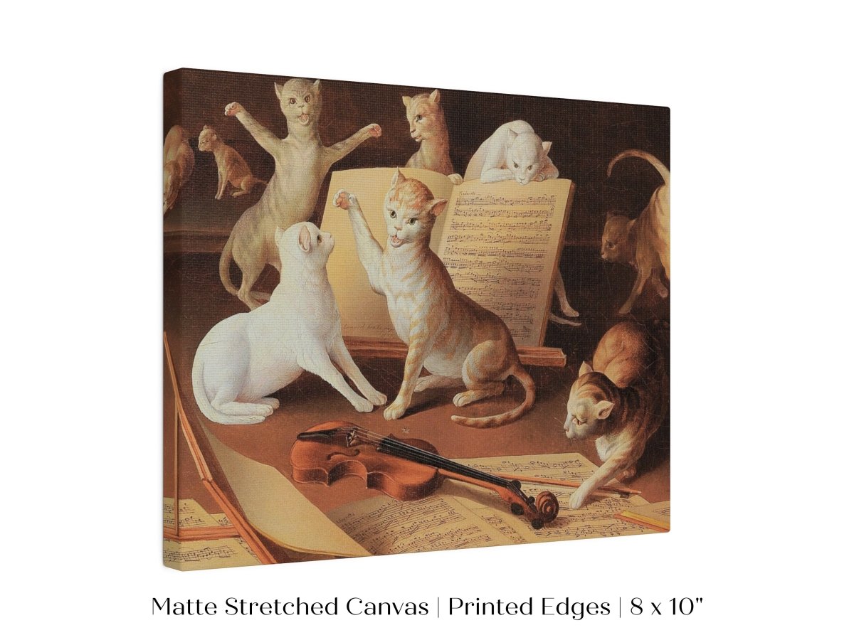 Cat Concert | P481 - Single Art Prints - Piccolo Fiore Prints