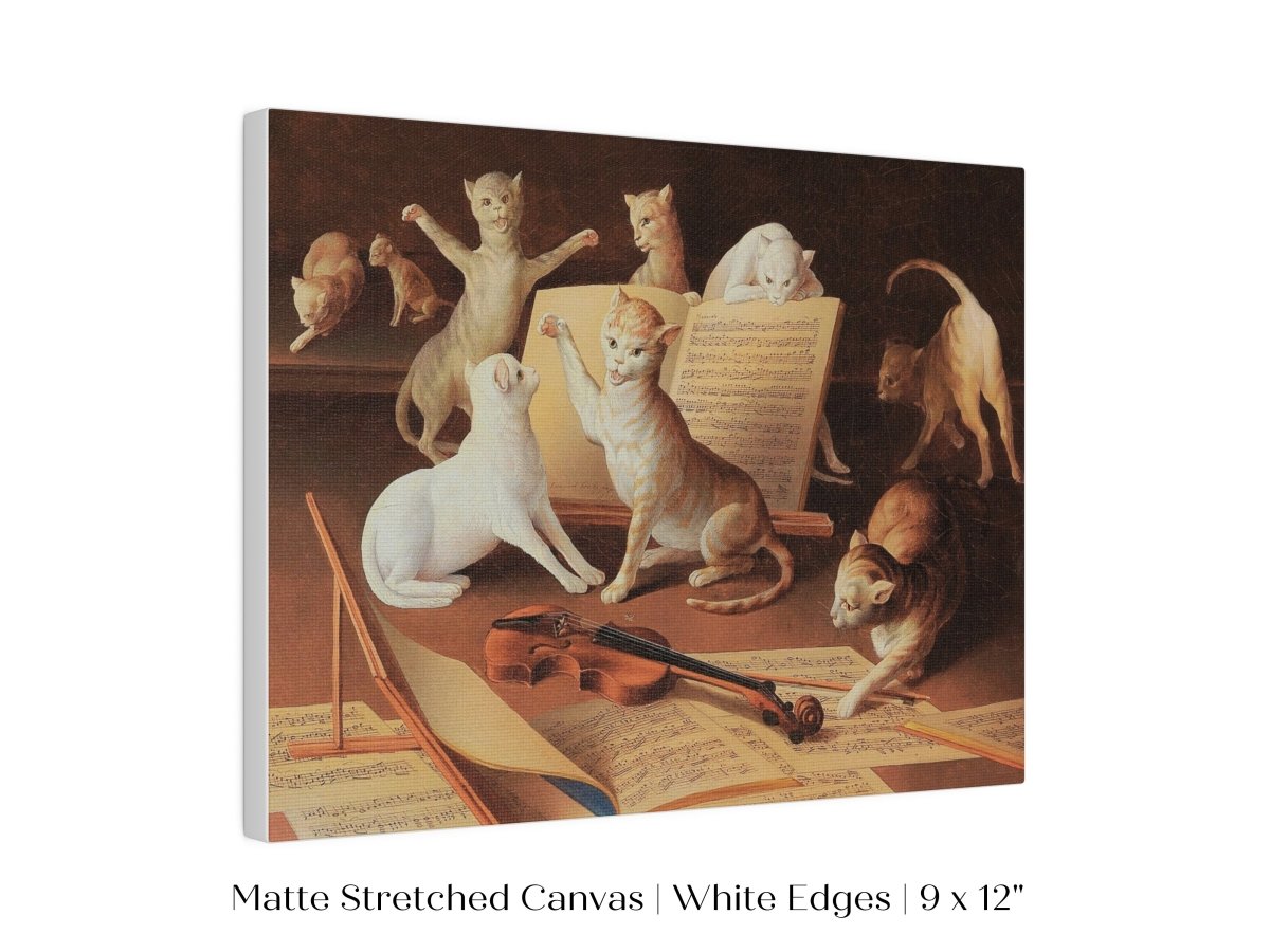 Cat Concert | P481 - Single Art Prints - Piccolo Fiore Prints