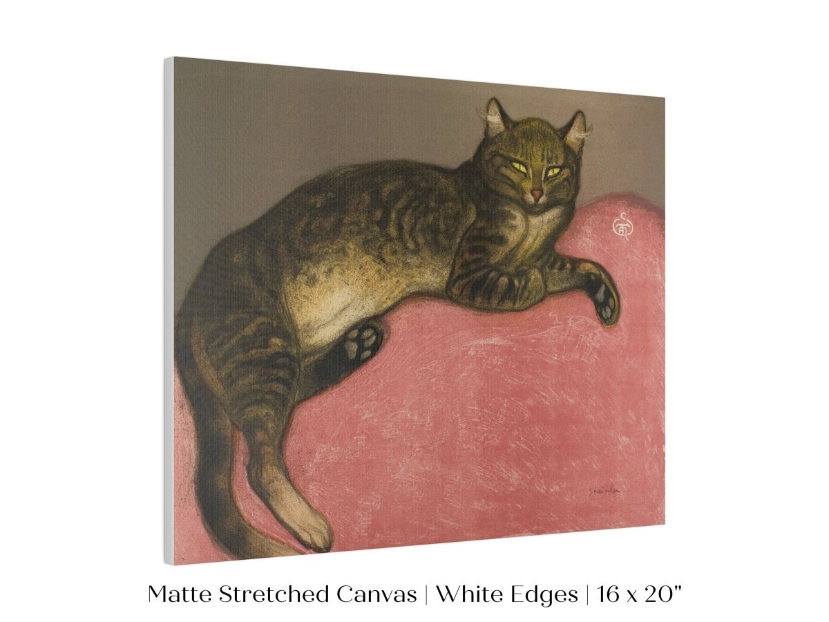 Cat on a Cushion | P330 - Single Art Prints - Piccolo Fiore Prints