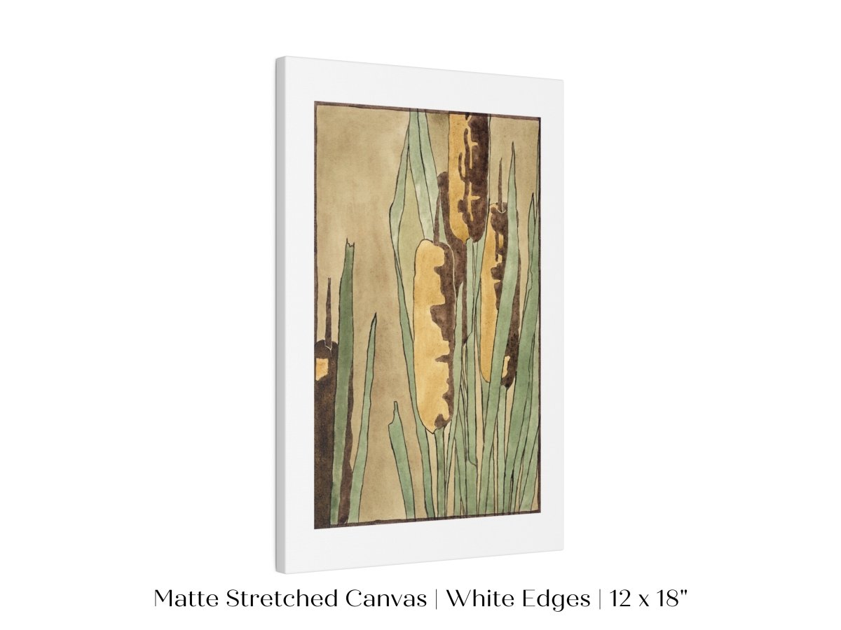 Cattails | P190 - Single Art Prints - Piccolo Fiore Prints