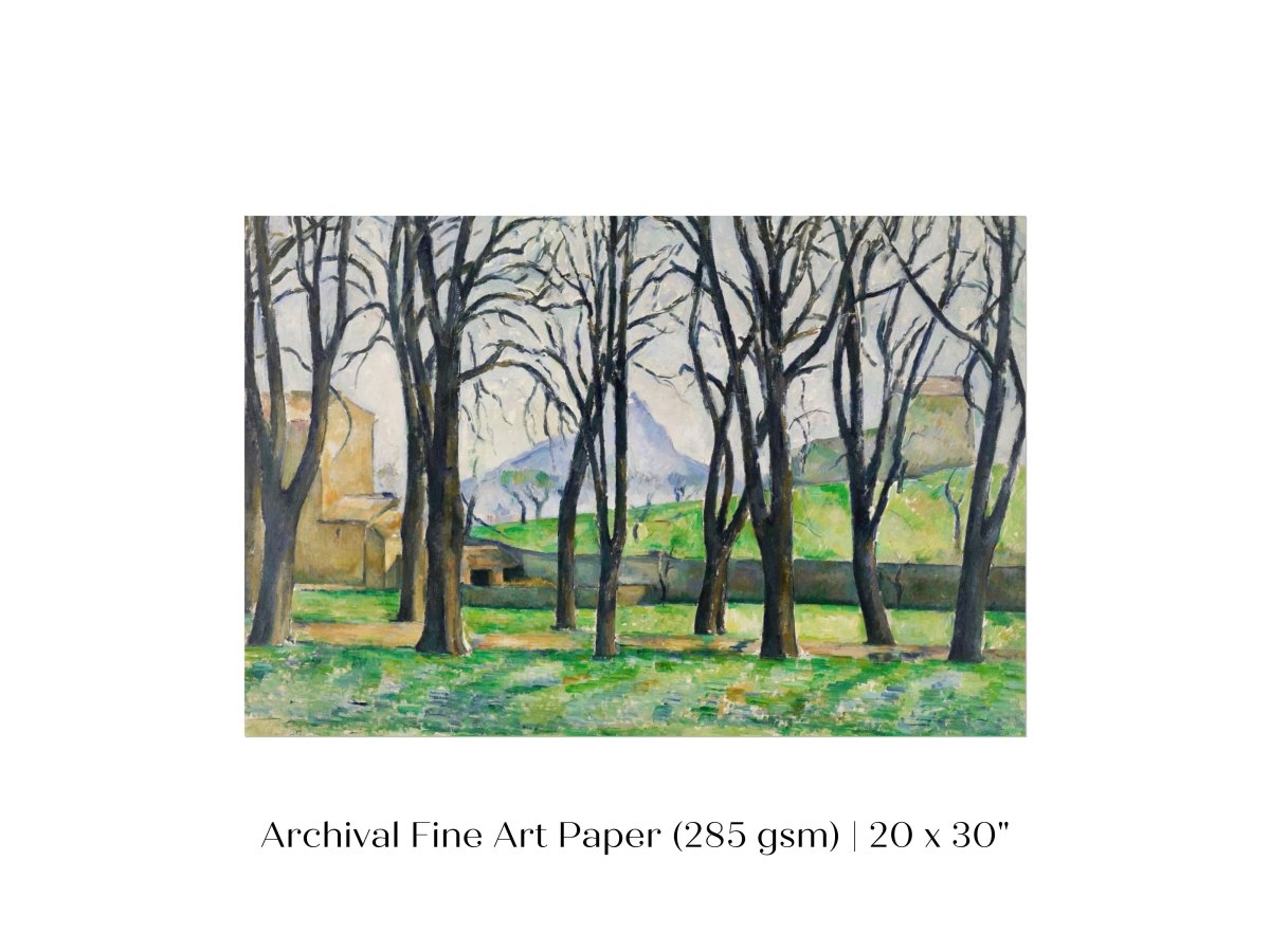 Chestnut Trees | P180 - Single Art Prints - Piccolo Fiore Prints