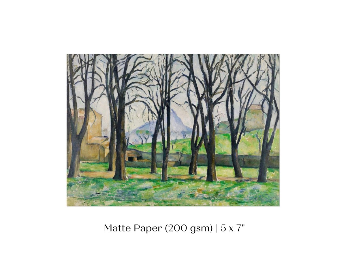Chestnut Trees | P180 - Single Art Prints - Piccolo Fiore Prints