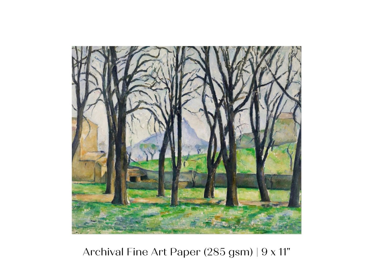 Chestnut Trees | P180 - Single Art Prints - Piccolo Fiore Prints