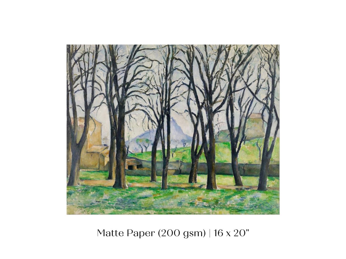 Chestnut Trees | P180 - Single Art Prints - Piccolo Fiore Prints