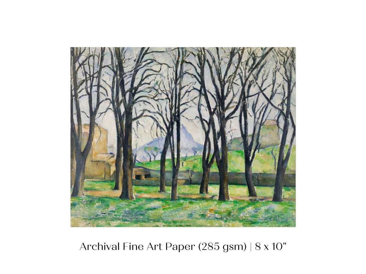 Chestnut Trees | P180 - Single Art Prints - Piccolo Fiore Prints