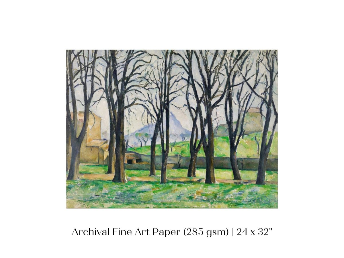 Chestnut Trees | P180 - Single Art Prints - Piccolo Fiore Prints
