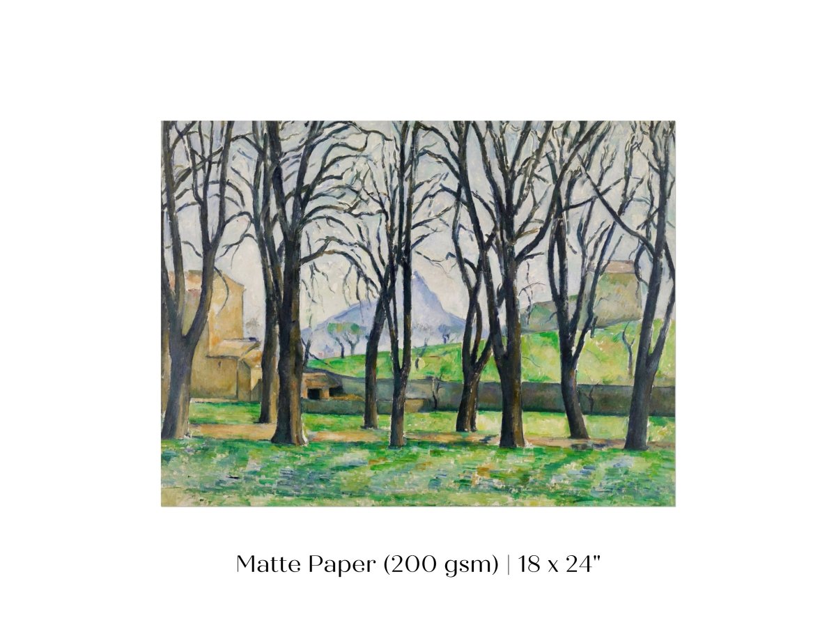 Chestnut Trees | P180 - Single Art Prints - Piccolo Fiore Prints