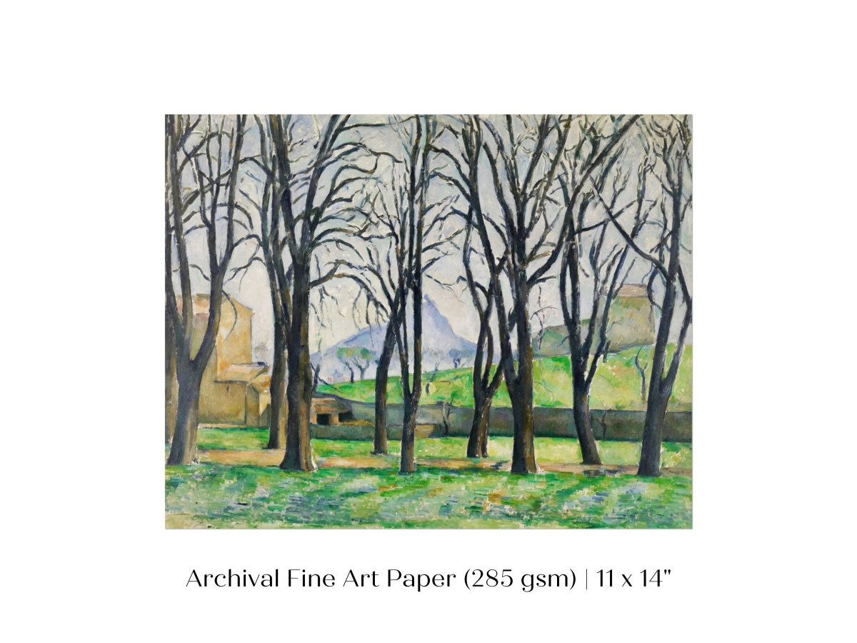 Chestnut Trees | P180 - Single Art Prints - Piccolo Fiore Prints