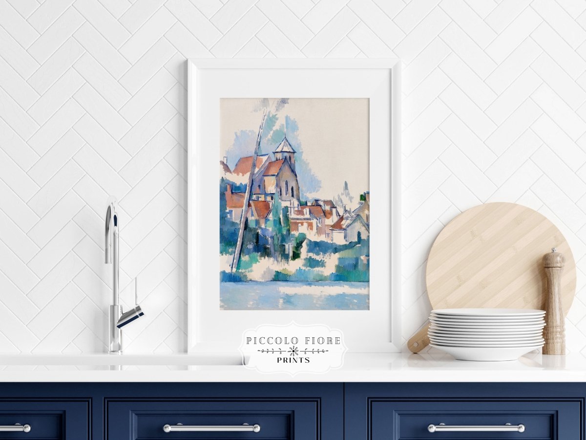Church at Montigny - sur - Loing | P93 - Single Art Prints - Piccolo Fiore Prints