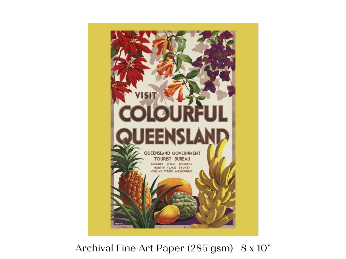 Colourful Queensland | P467 - Single Art Prints - Piccolo Fiore Prints