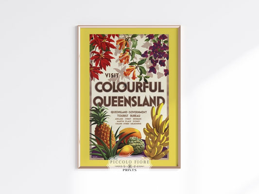 Colourful Queensland | P467 - Single Art Prints - Piccolo Fiore Prints