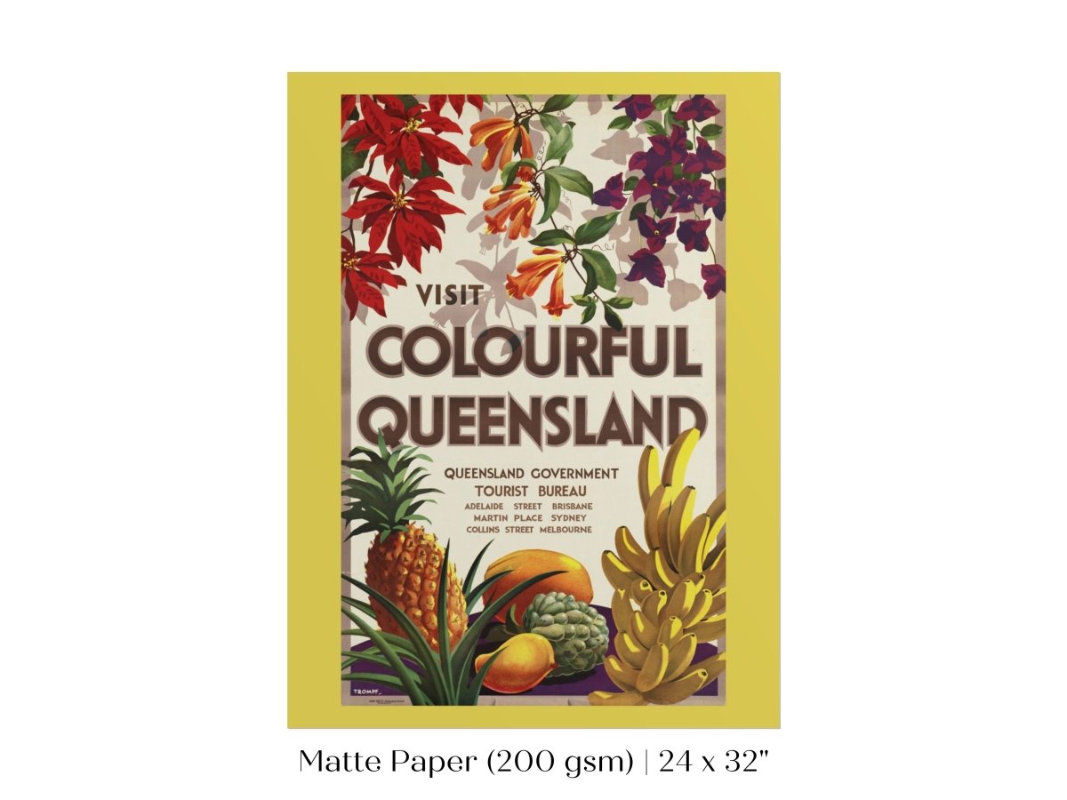 Colourful Queensland | P467 - Single Art Prints - Piccolo Fiore Prints