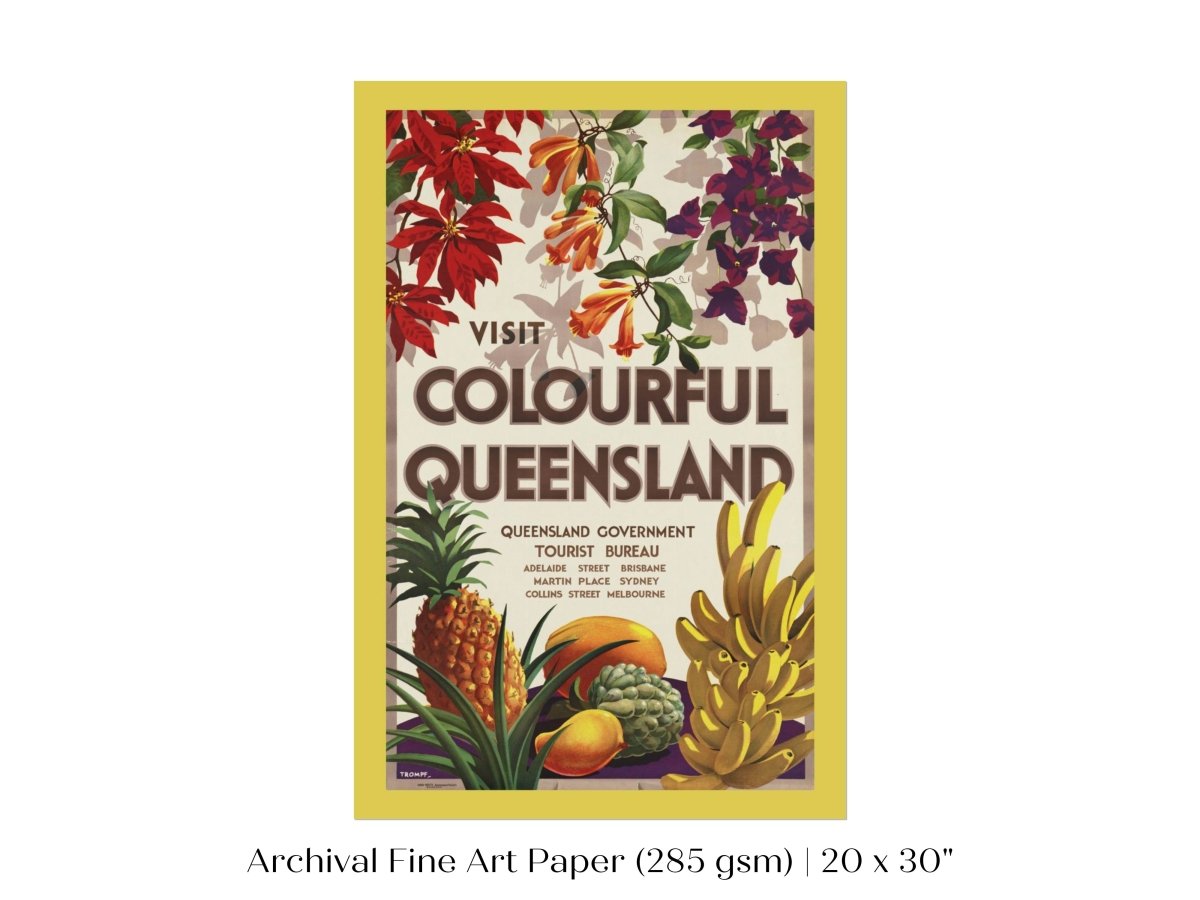 Colourful Queensland | P467 - Single Art Prints - Piccolo Fiore Prints