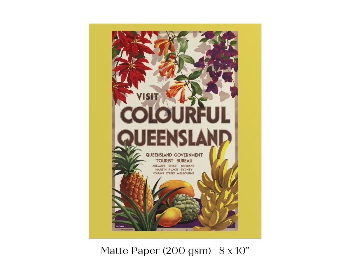 Colourful Queensland | P467 - Single Art Prints - Piccolo Fiore Prints