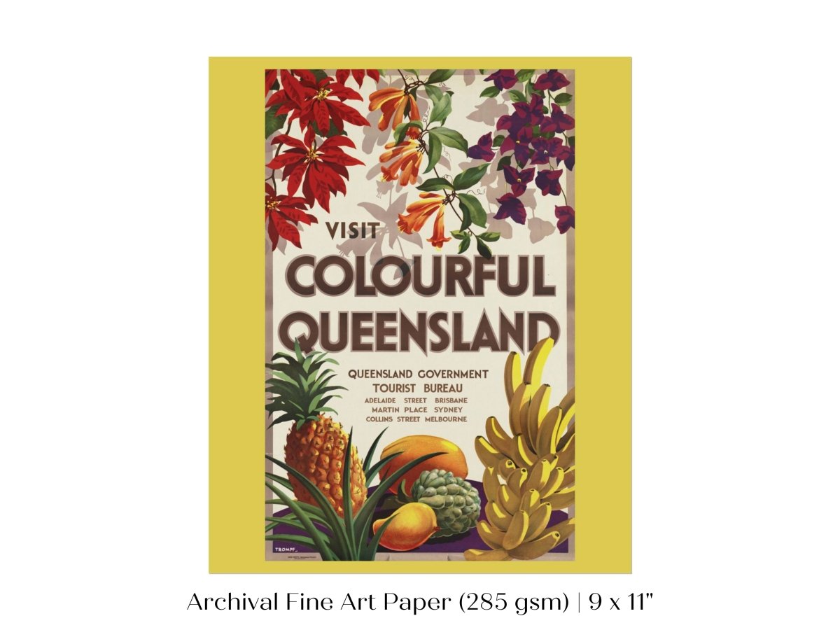Colourful Queensland | P467 - Single Art Prints - Piccolo Fiore Prints