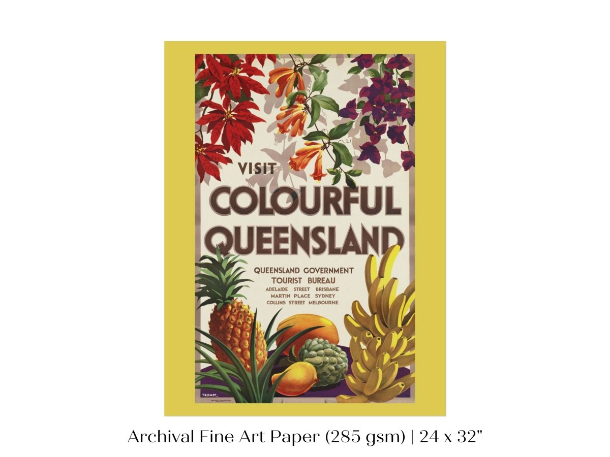 Colourful Queensland | P467 - Single Art Prints - Piccolo Fiore Prints