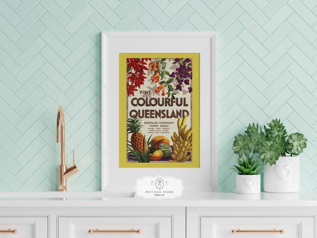 Colourful Queensland | P467 - Single Art Prints - Piccolo Fiore Prints