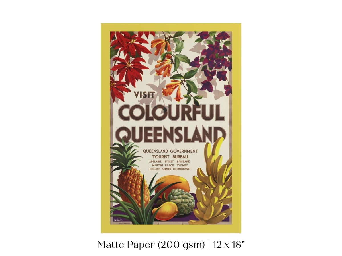 Colourful Queensland | P467 - Single Art Prints - Piccolo Fiore Prints