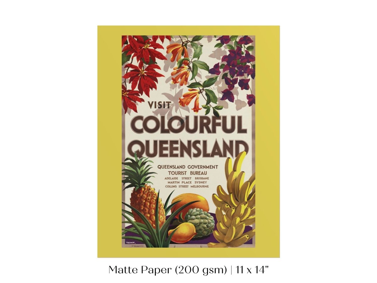 Colourful Queensland | P467 - Single Art Prints - Piccolo Fiore Prints