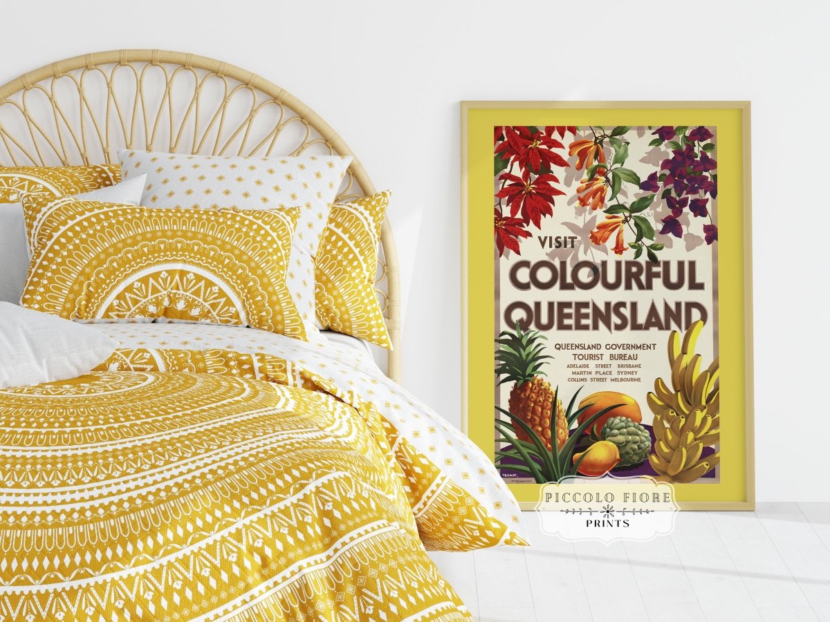 Colourful Queensland | P467 - Single Art Prints - Piccolo Fiore Prints