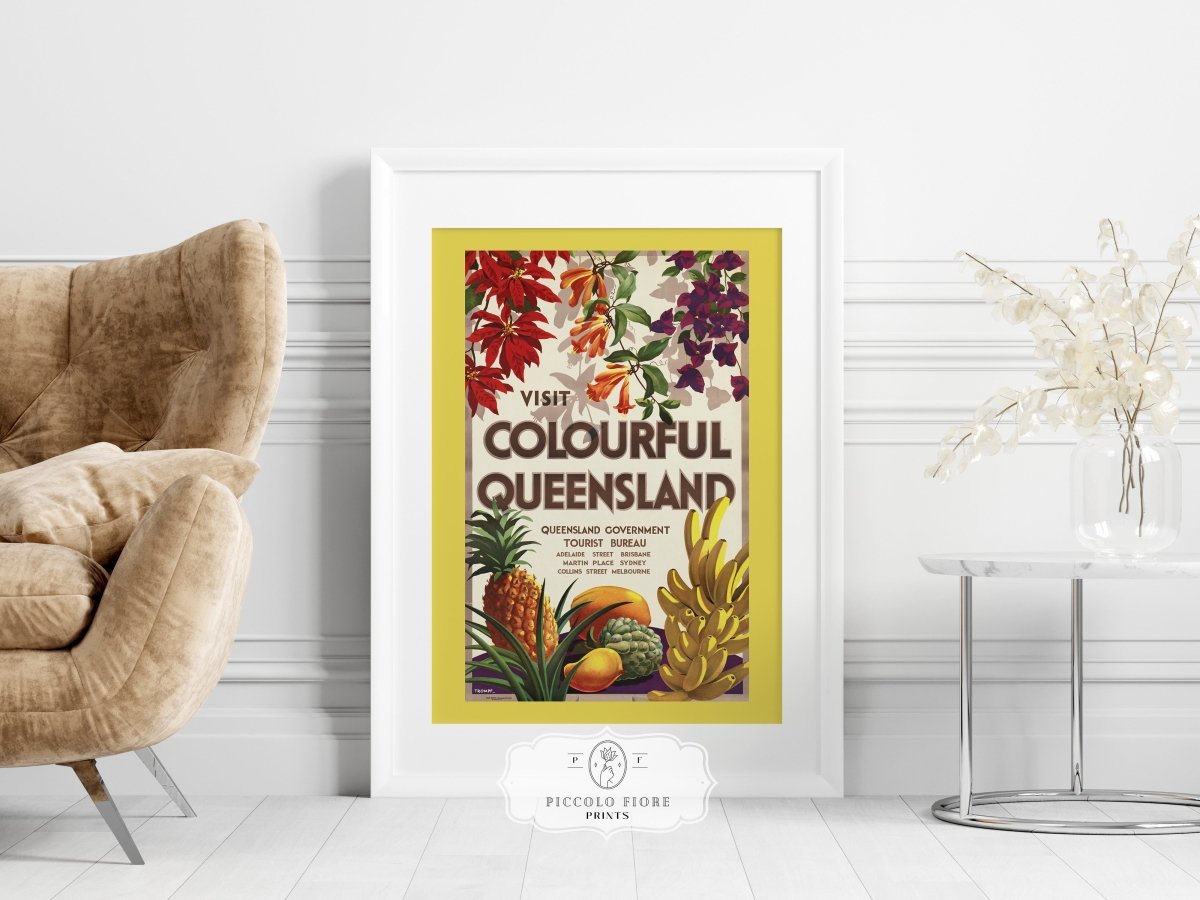 Colourful Queensland | P467 - Single Art Prints - Piccolo Fiore Prints