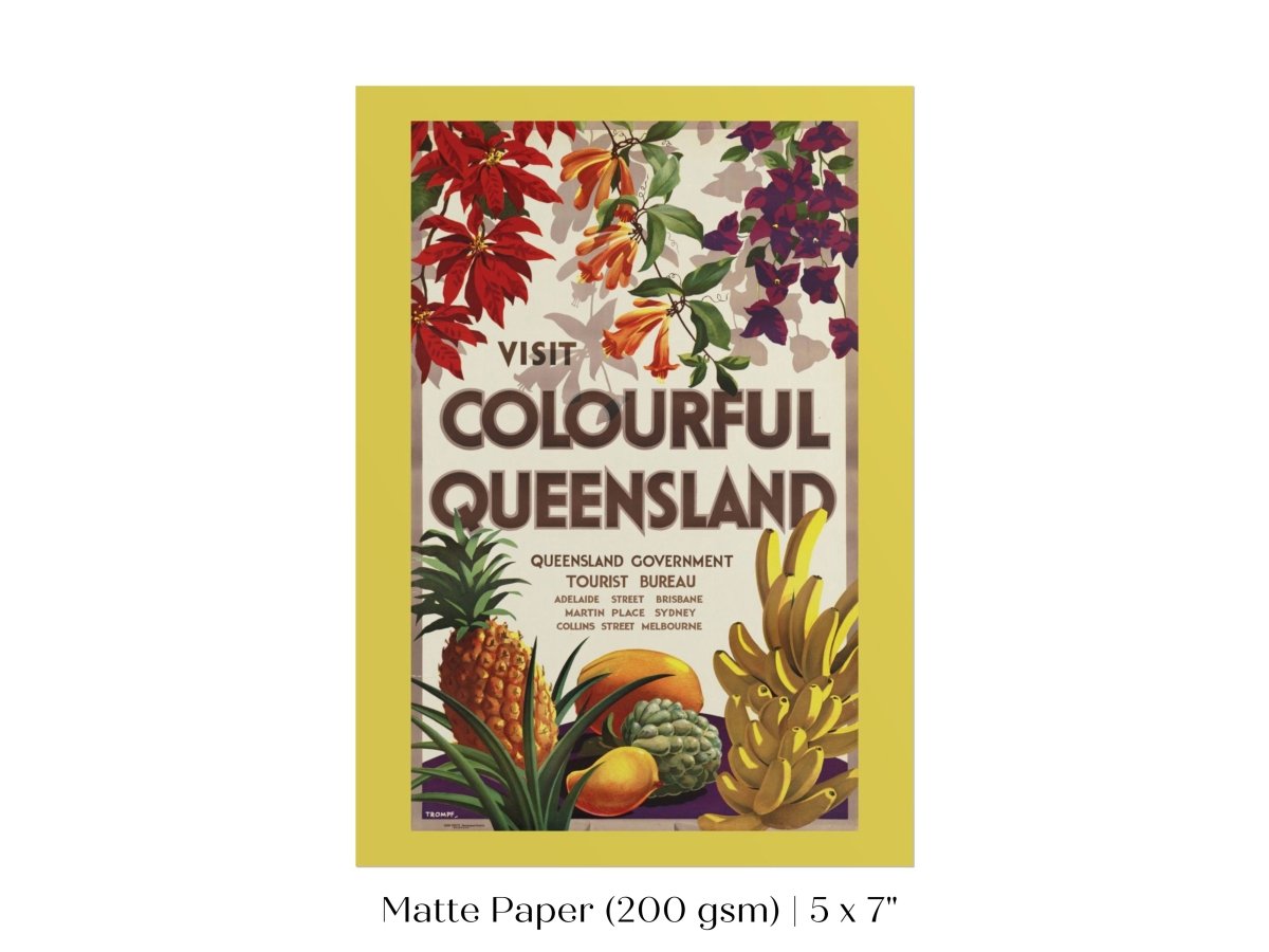 Colourful Queensland | P467 - Single Art Prints - Piccolo Fiore Prints