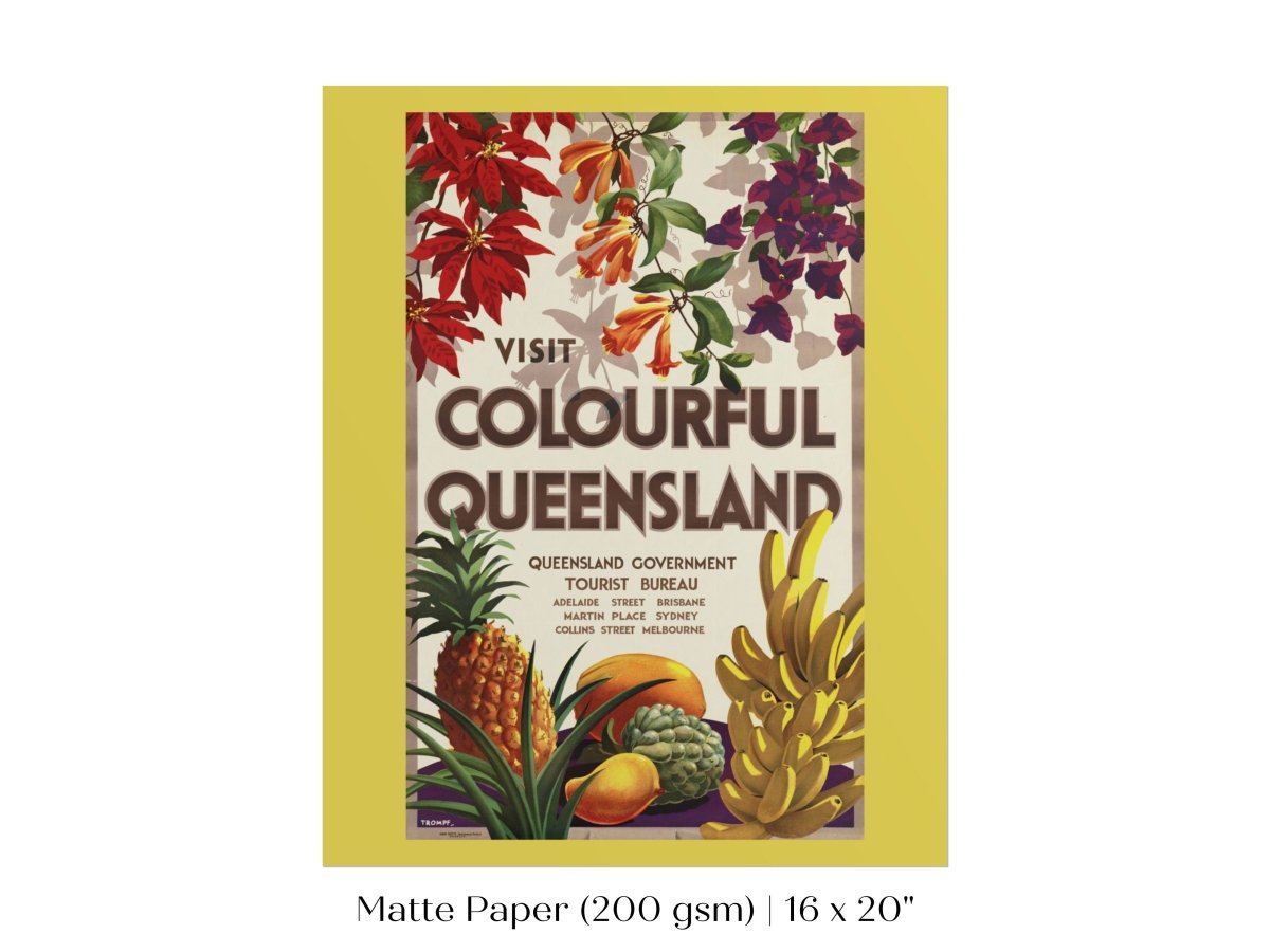 Colourful Queensland | P467 - Single Art Prints - Piccolo Fiore Prints