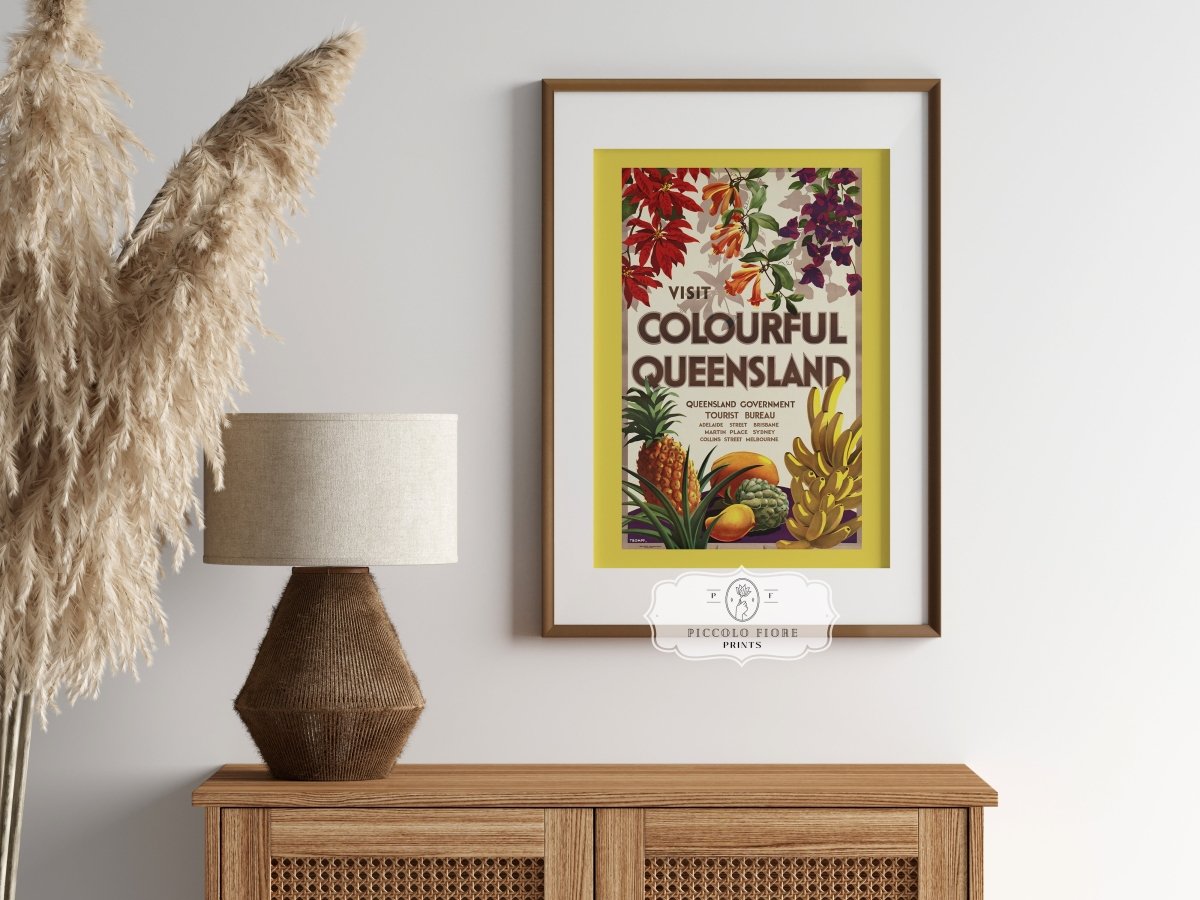 Colourful Queensland | P467 - Single Art Prints - Piccolo Fiore Prints