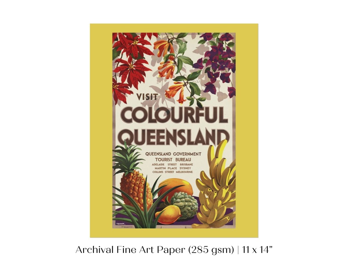Colourful Queensland | P467 - Single Art Prints - Piccolo Fiore Prints