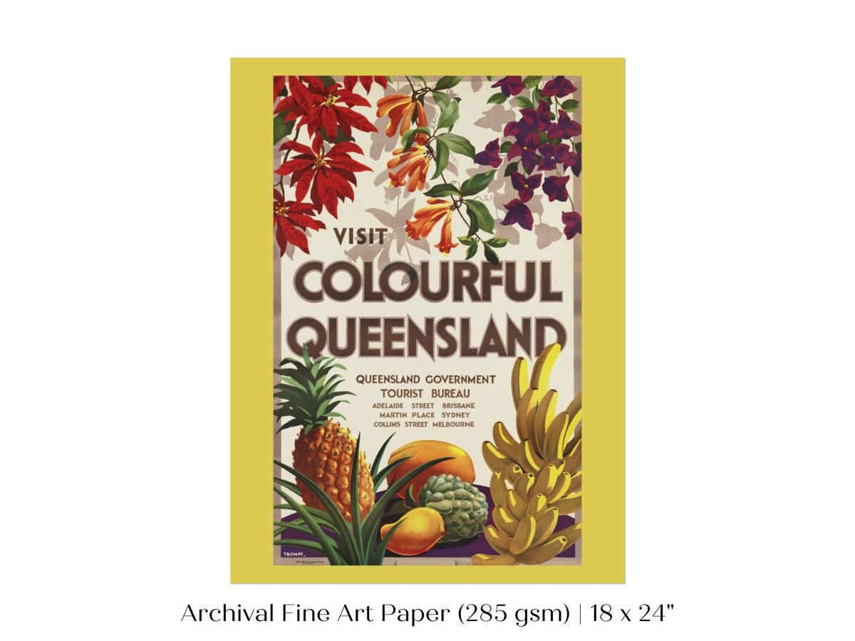 Colourful Queensland | P467 - Single Art Prints - Piccolo Fiore Prints