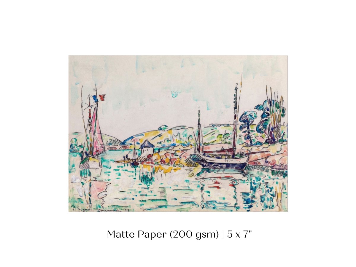 Concarneau | P63 - Single Art Prints - Piccolo Fiore Prints