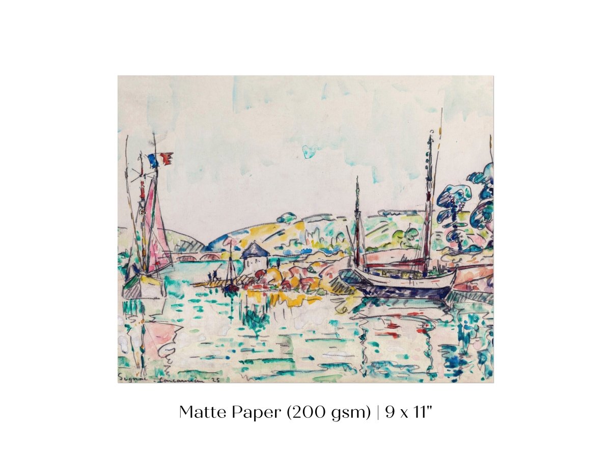 Concarneau | P63 - Single Art Prints - Piccolo Fiore Prints