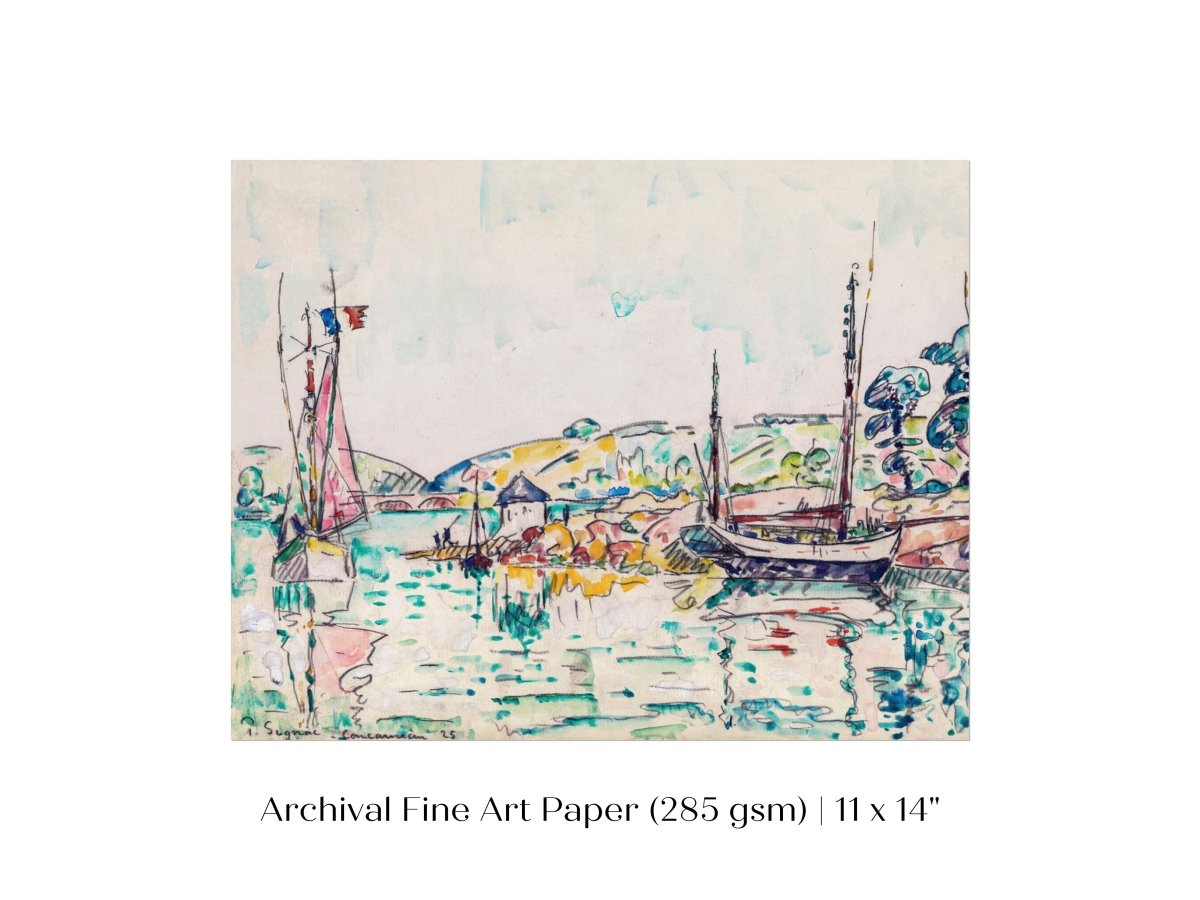 Concarneau | P63 - Single Art Prints - Piccolo Fiore Prints